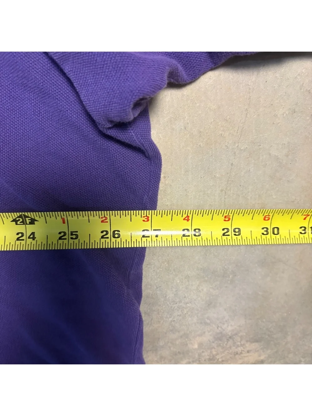 Polo Ralph Lauren purple polo green pony collared shirt